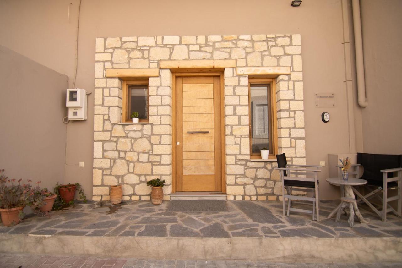 The Mountain House - Authentic Cretan Hideaway - Breathtaking And Nature Views Tourloti Bagian luar foto